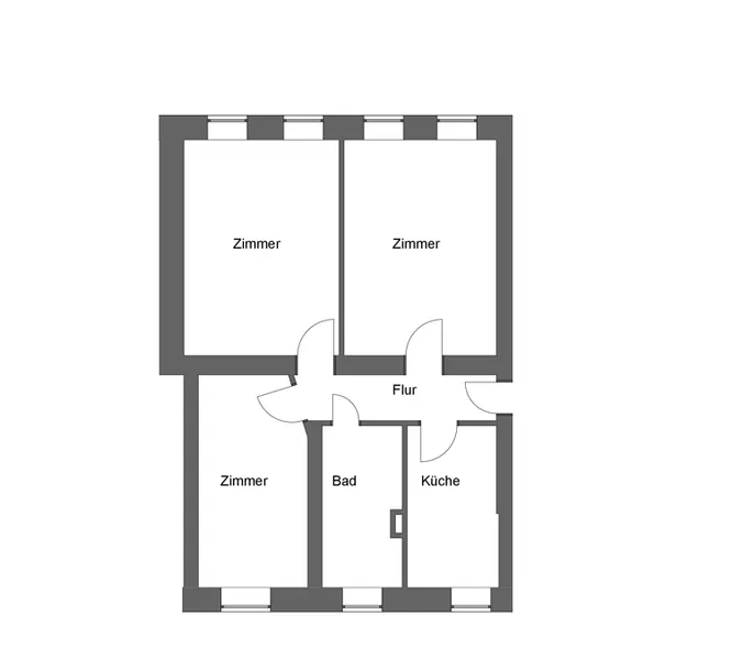 Frisch sanierte 3-Zimmer-Erdgeschosswohnung nahe dem Weißensee — photo 1